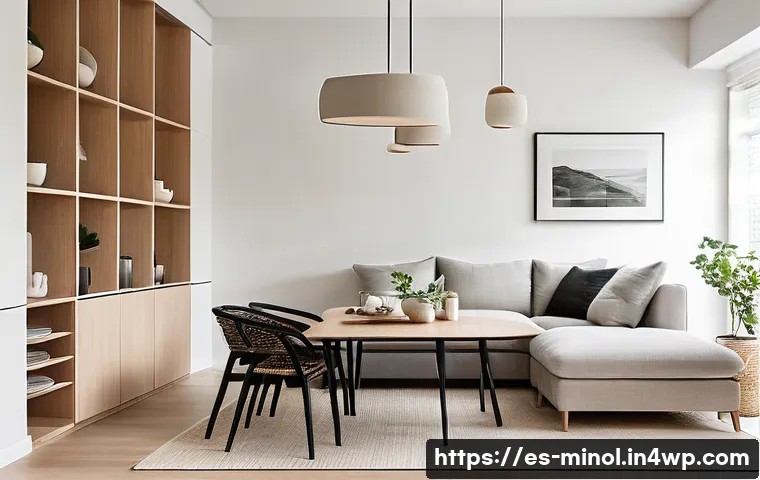 미니멀 인테리어에서의 공간의 흐름 관련 이미지 1