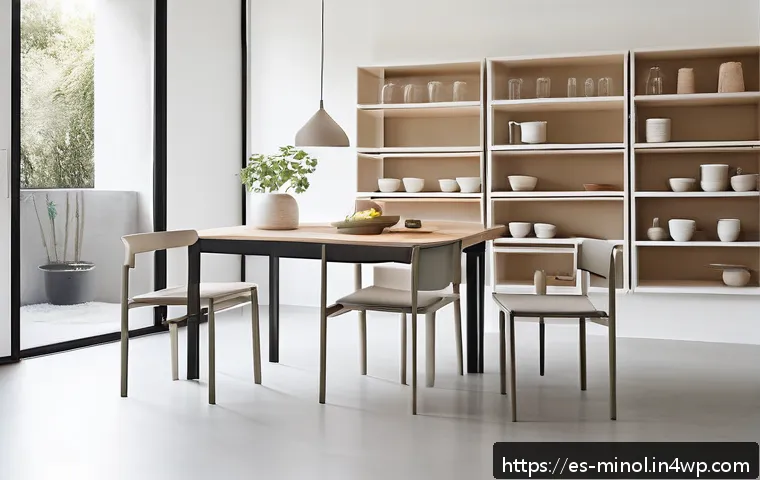 미니멀 인테리어에서의 가구 선택 기준 관련 이미지 1